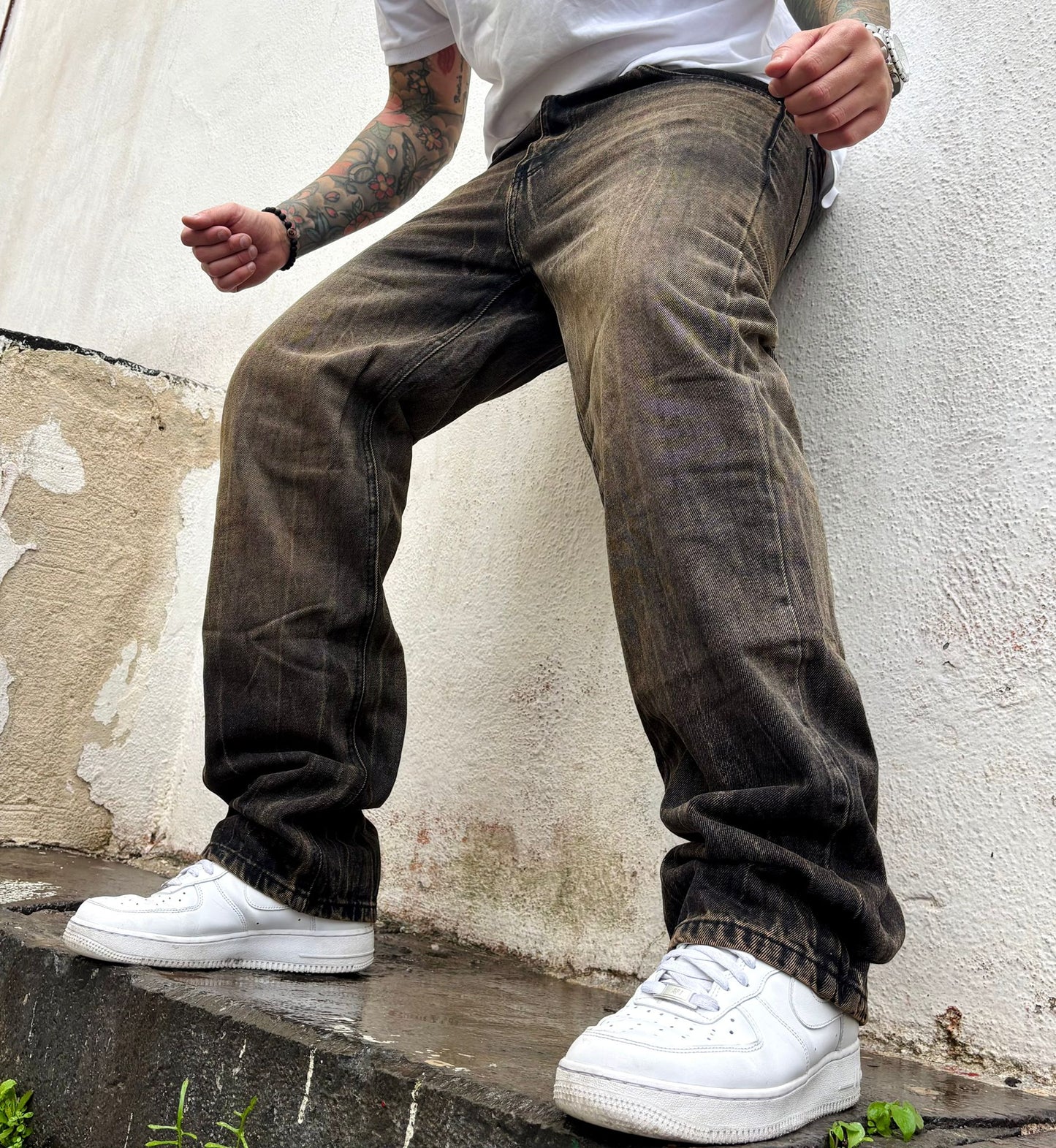 Jeans Sfumato sabbia