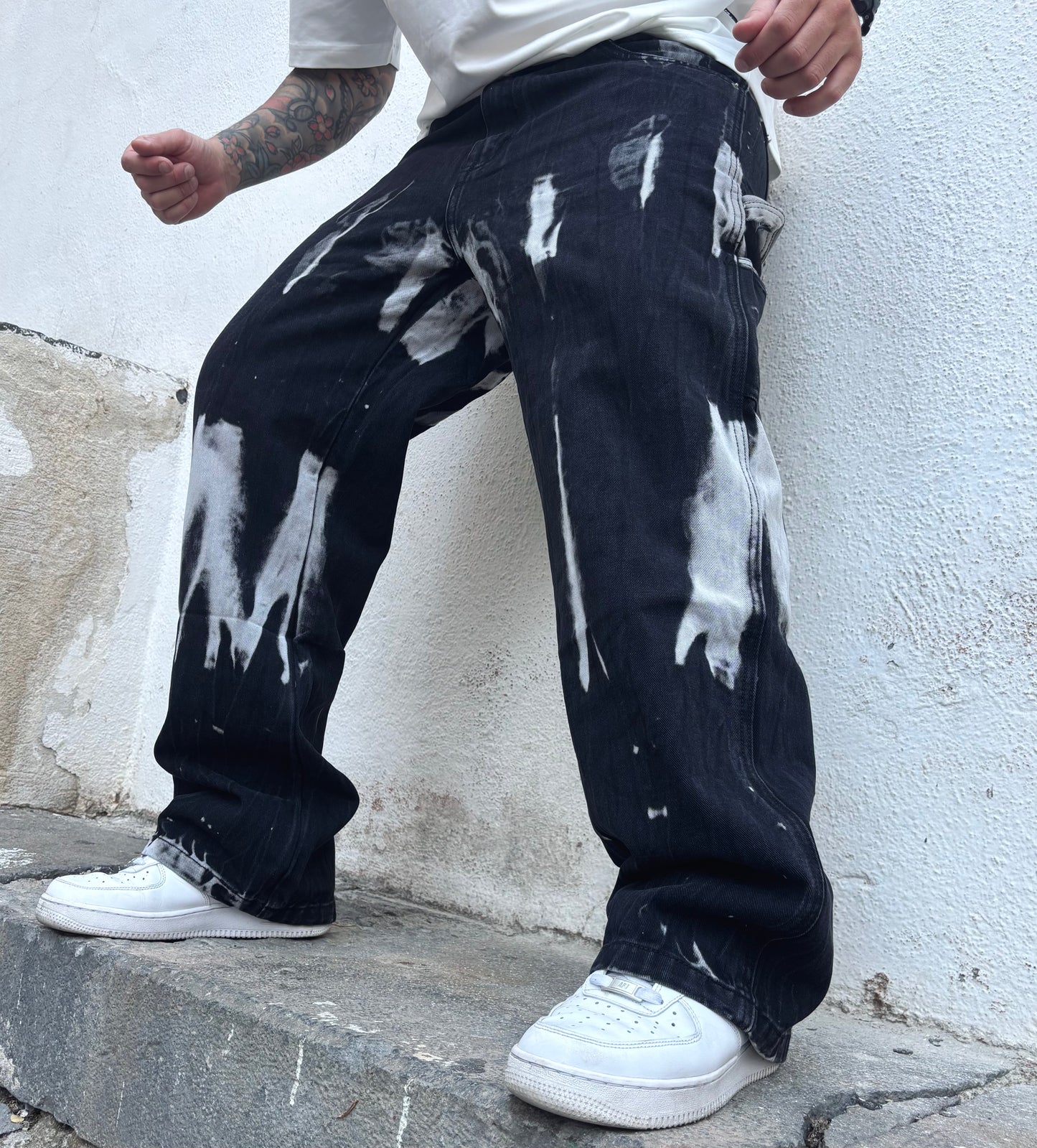 Jeans macchia