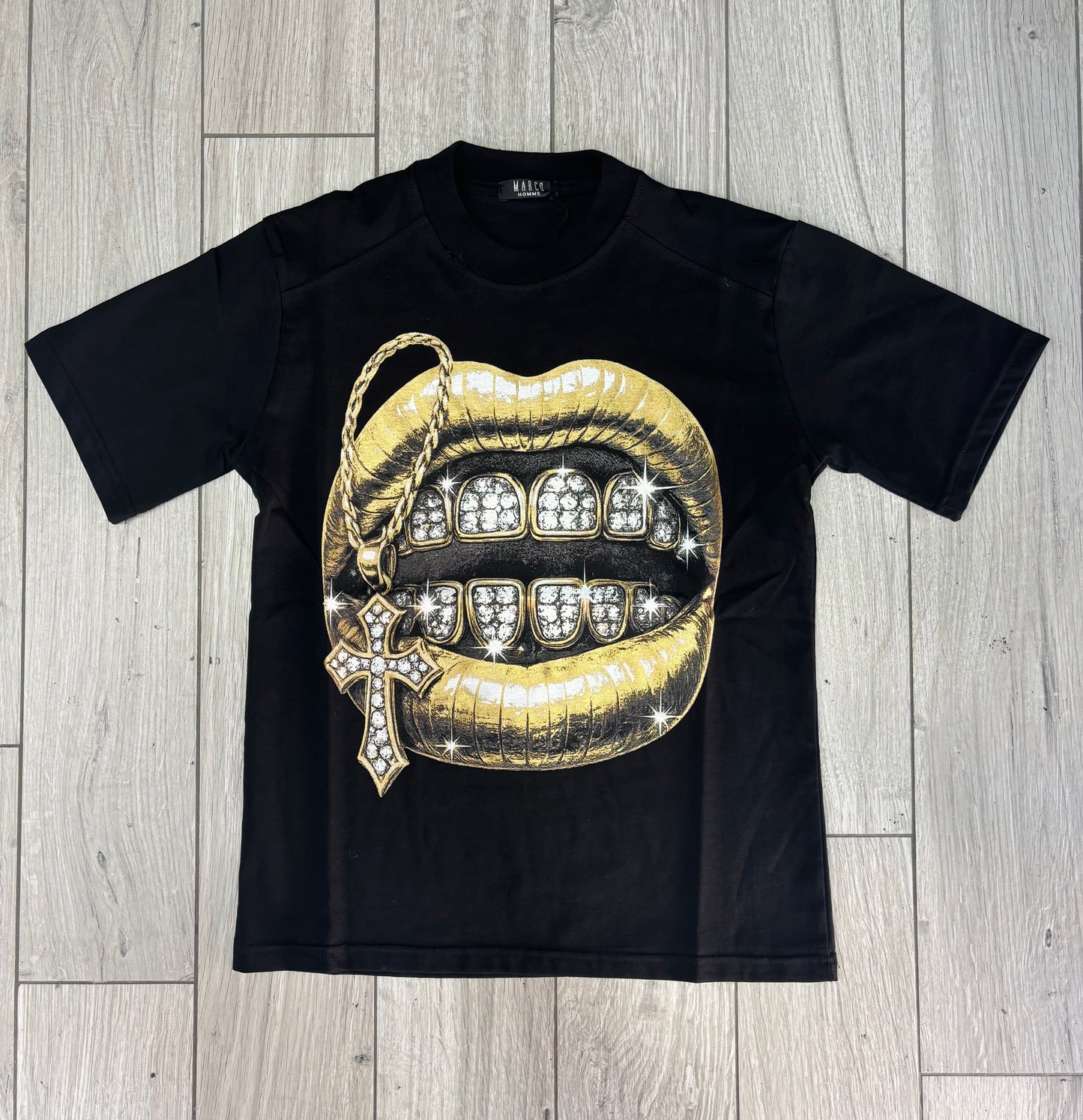 Maglia bocca oro