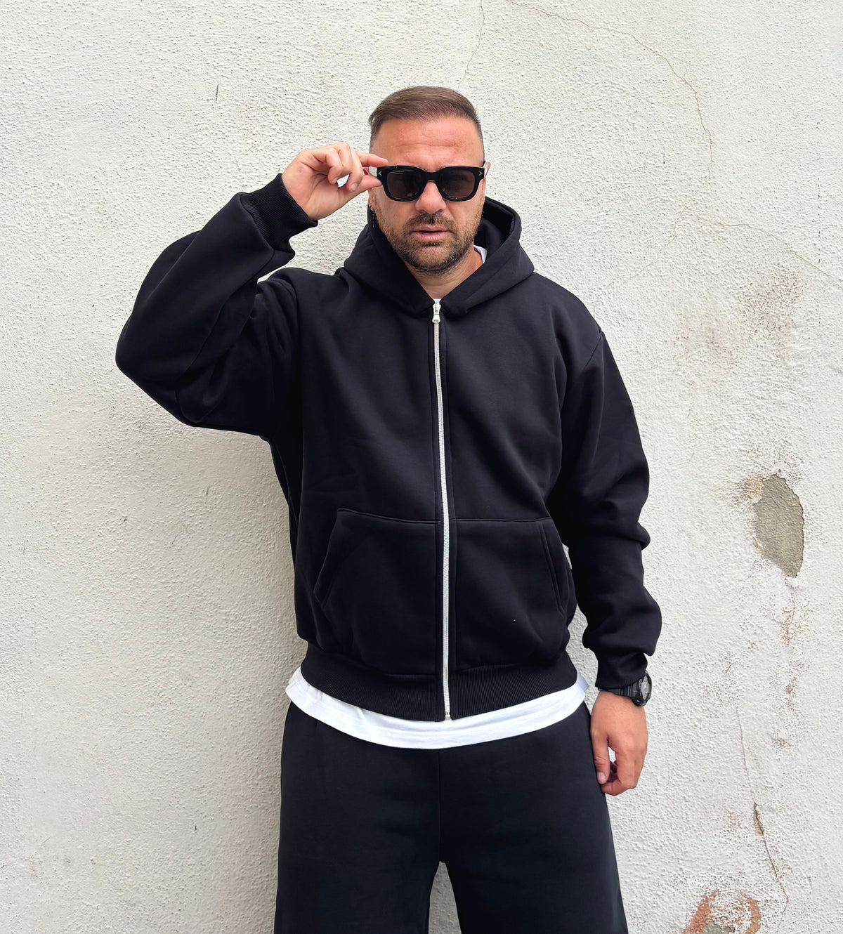 Tuta basic con Zip