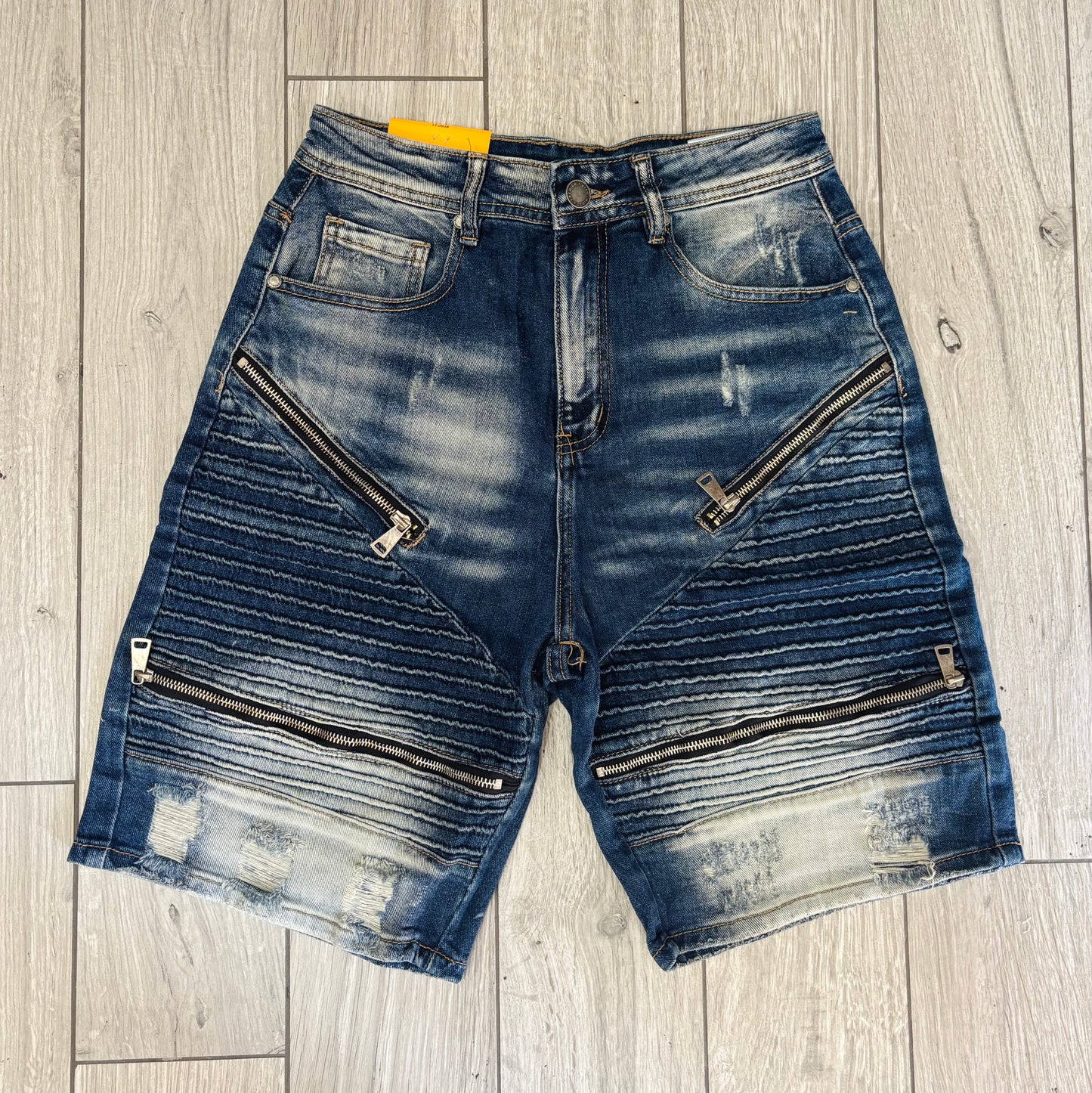 Bermuda zip Blue