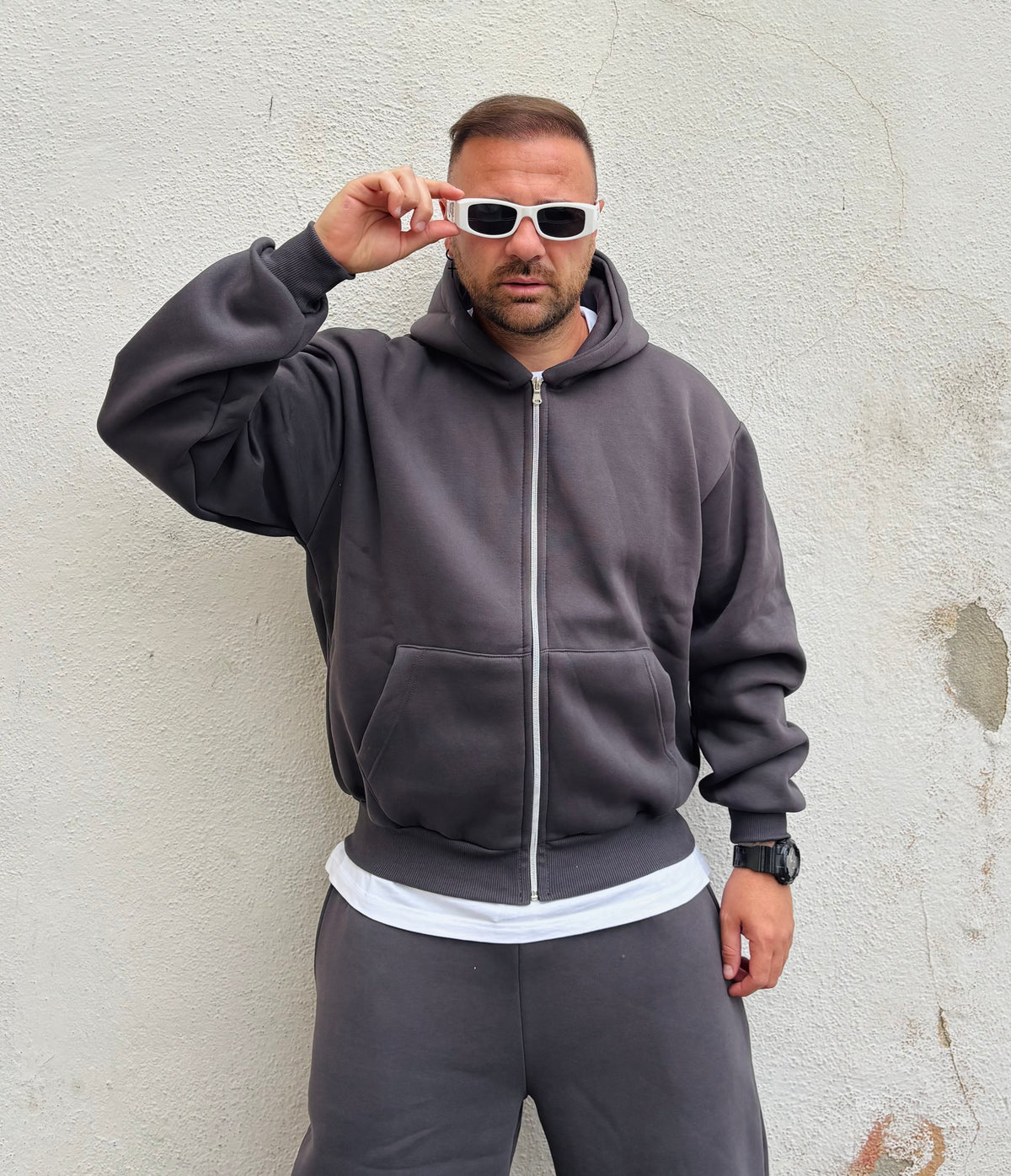 Tuta basic con Zip