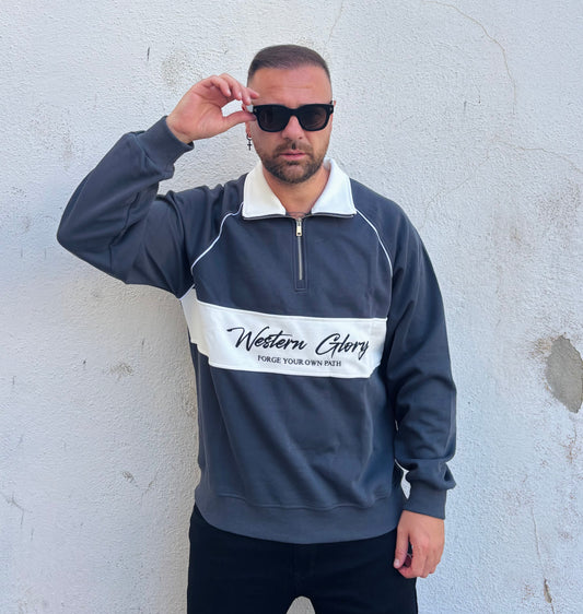 Felpa holl zip