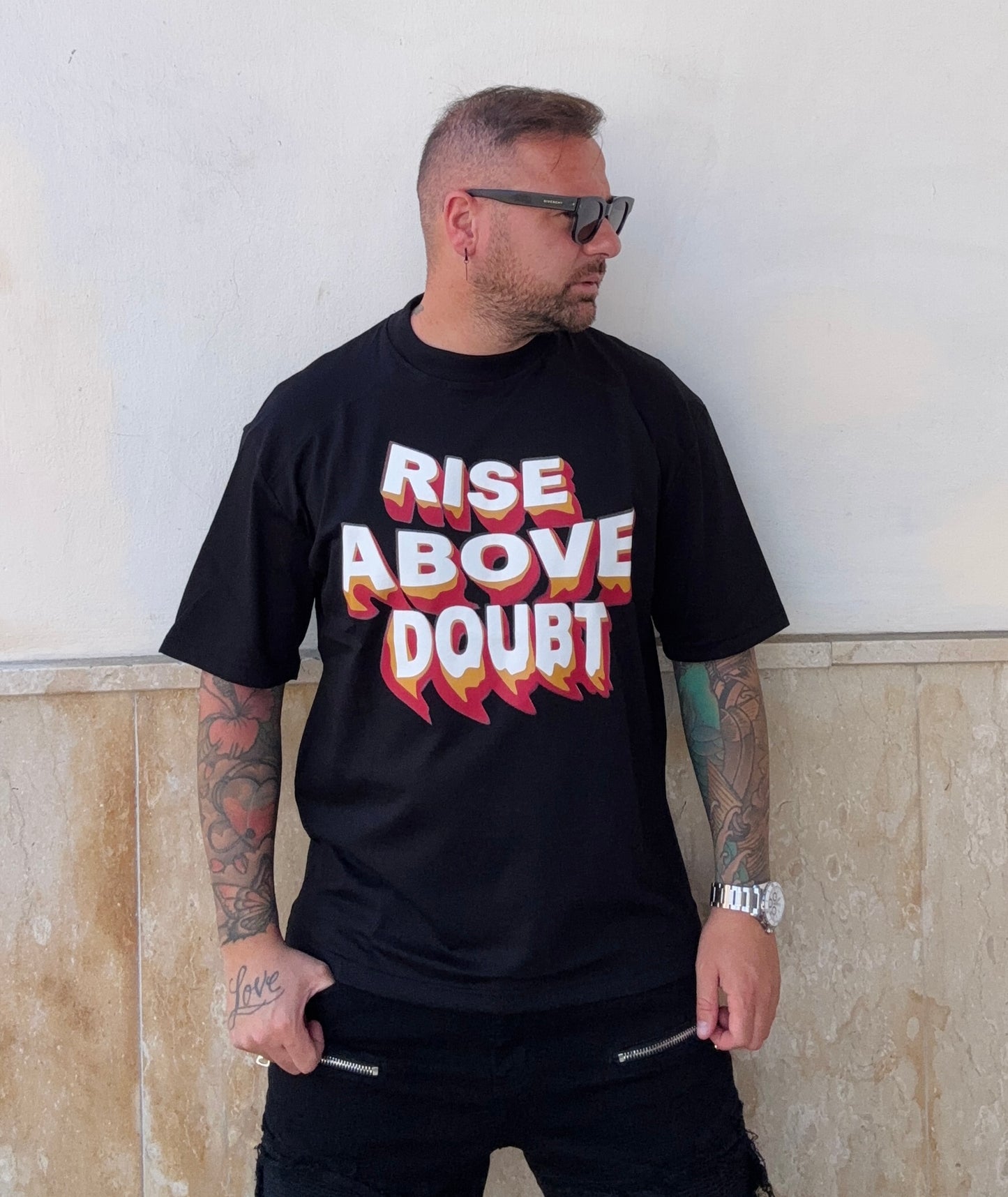 T-shirt Lettera