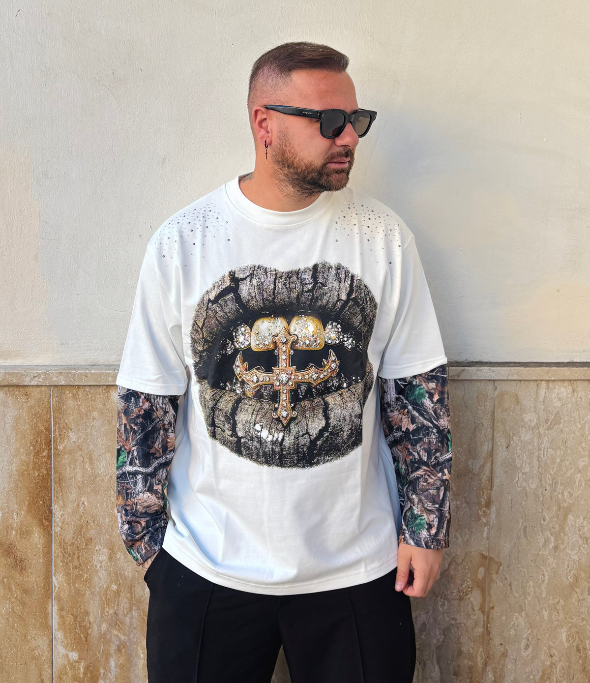 T-shirt Bocca Militare