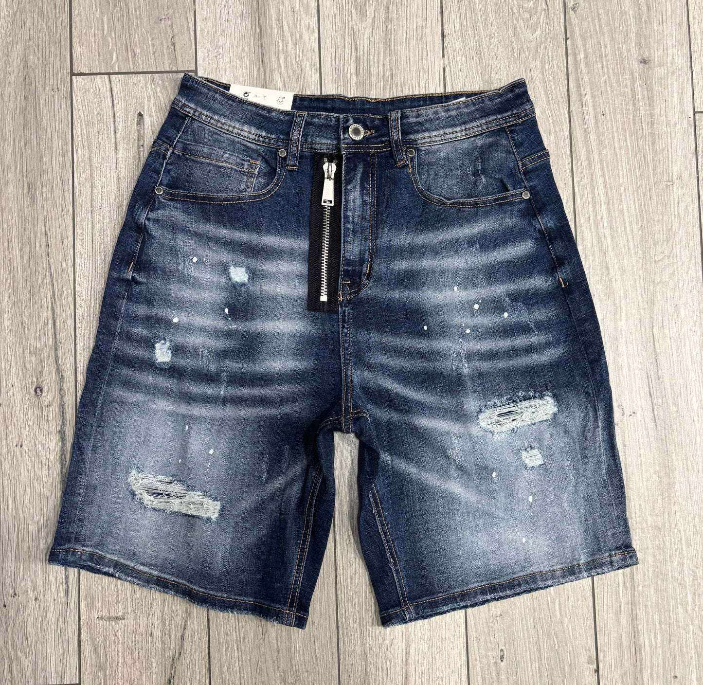 Bermuda Zip blu