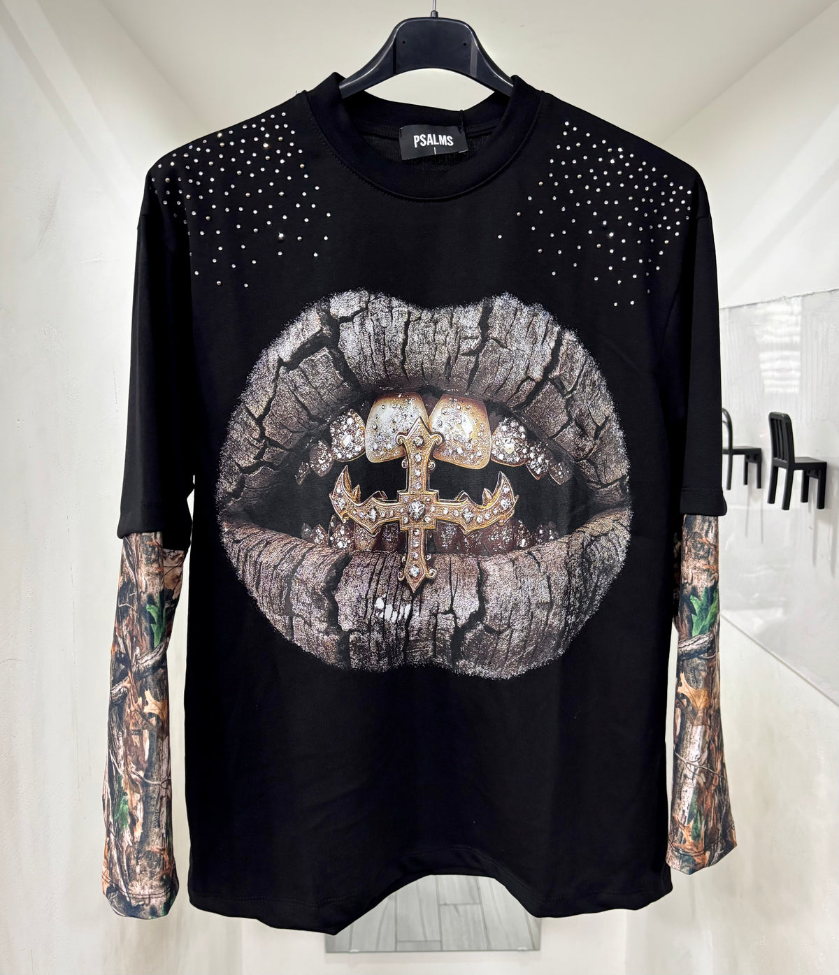 T-shirt bocca militare
