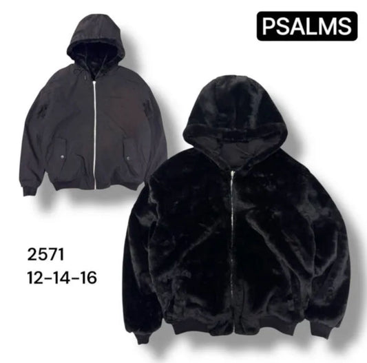 Pelliccia reversibile bambino
