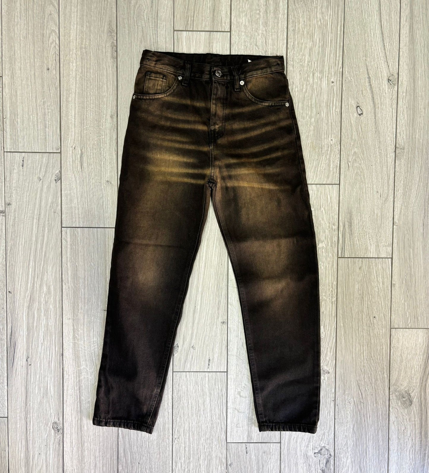 Jeans sabbiato scuro bambino