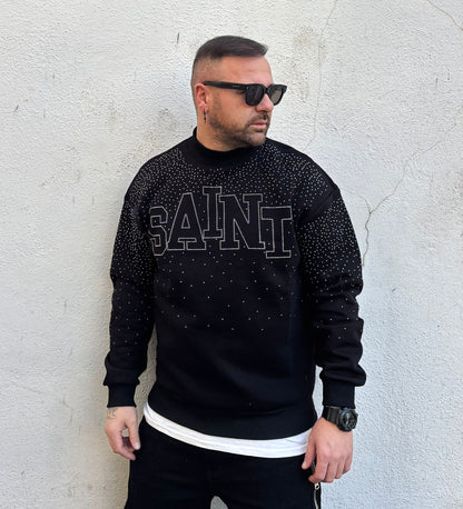 Felpa Saint brillantini