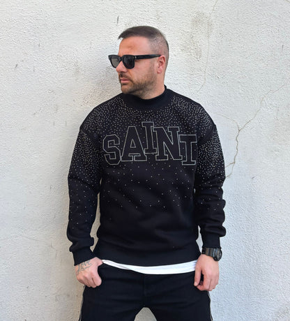 Felpa Saint brillantini