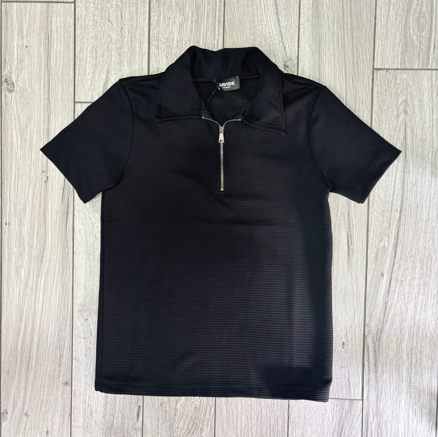 Polo con zip bambino