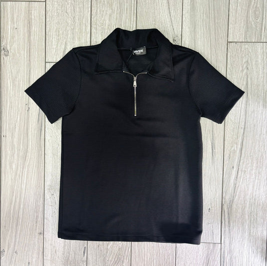 Polo con zip bambino