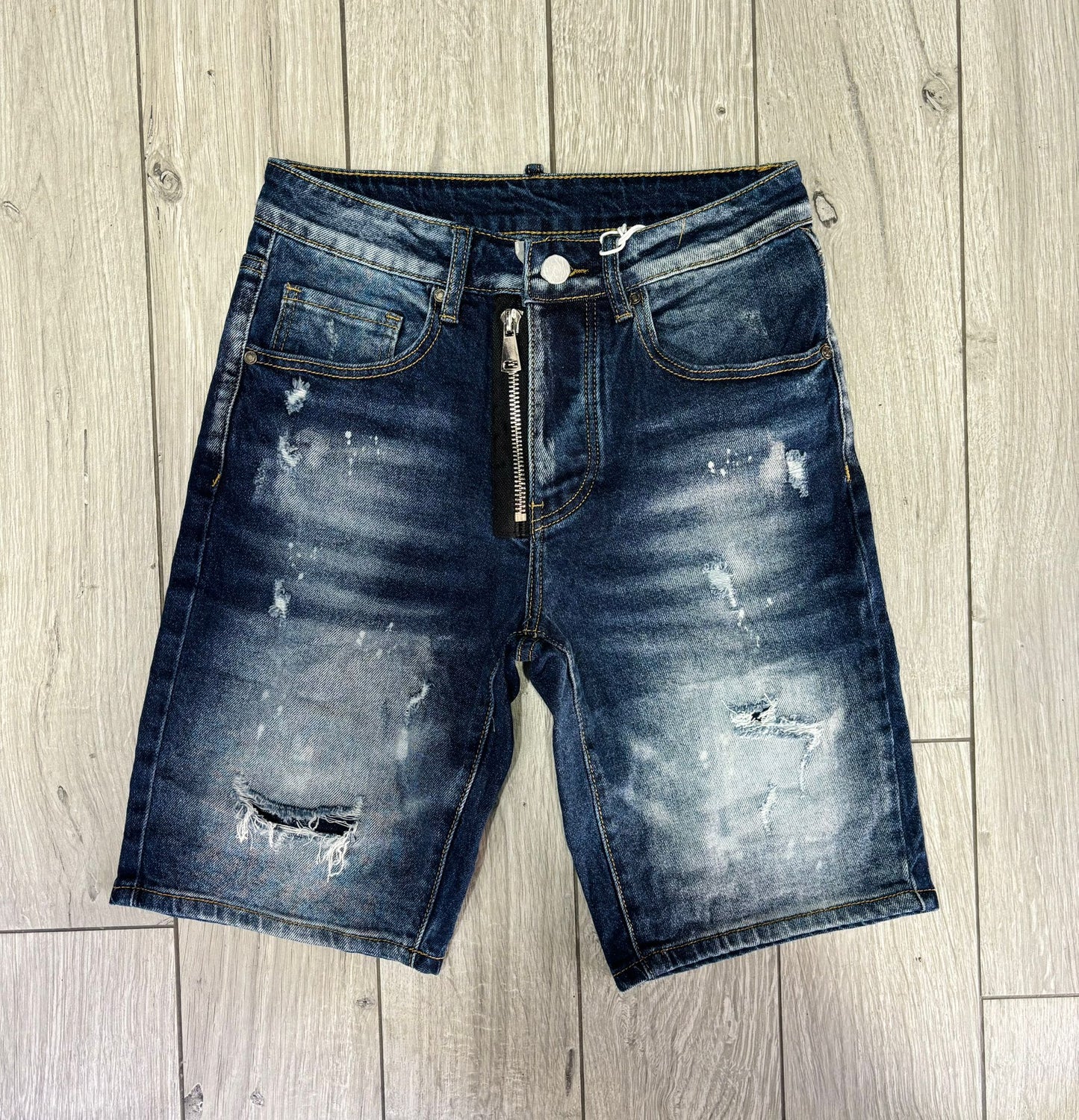 Bermuda Zip blu